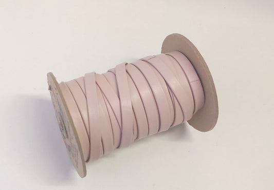3/8" wide Cowhide Leather Stripping in Pink (3 yds) 3701XD9 Double-Folded, Reinforced