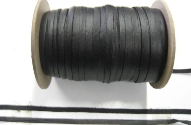 Leatherette 1/4" Flat Lacing (10 yds) 0250NV
