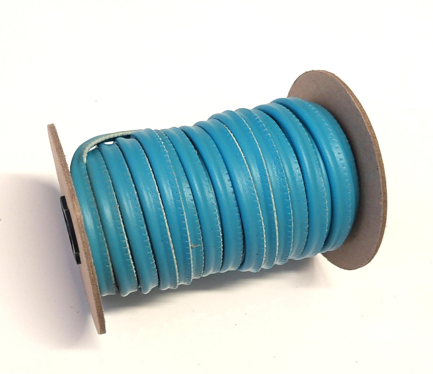Slashed Sky Blue Vinyl Polyurethane Leatherette Cord Piping 5/16" (5 yds) 2095XVMAR