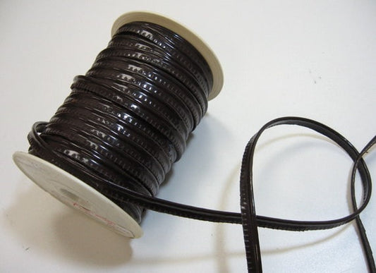 Brown Vinyl Patent 5/16" Cord Piping (5 yds) 2095X207