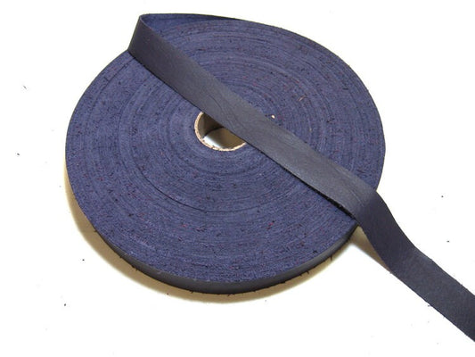1" Flat Cowhide Leather Binding in Violet Climax (5 yds) 1000ND9 trim tape; edge binding; leather tape