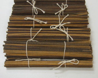Rawhide Leather Laces 1/8" x 8" (10 pieces) Tan
